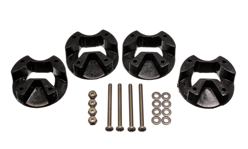 Energy Suspension 03-05 Dodge SRT4 Black Motor Mount Inserts Bushing Kits Energy Suspension