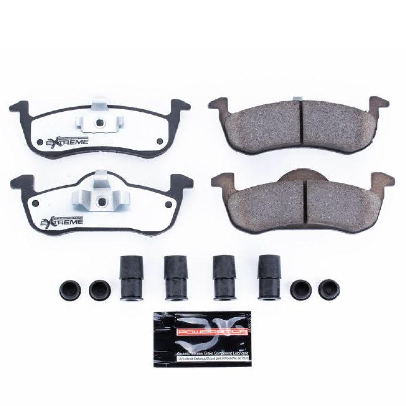 Power Stop 07-17 Ford Expedition Rear Z36 Truck & Tow Brake Pads w/Hardware Brake Pads - Performance PowerStop