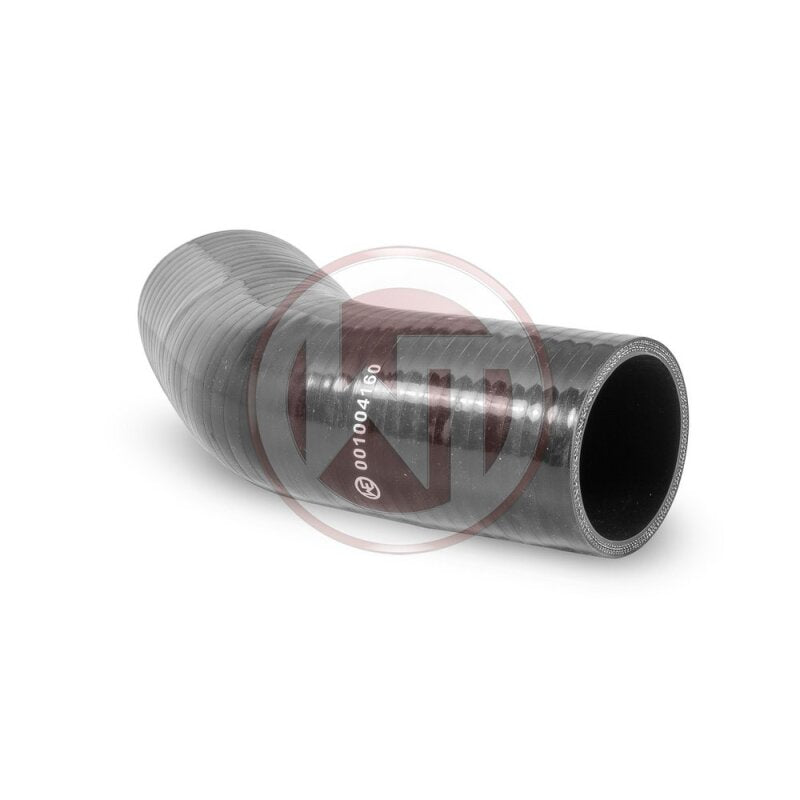 Wagner Tuning 63.5mm Silicone Hose 45 Deg Bend Black Silicone Hose Silicone Couplers & Hoses Wagner Tuning