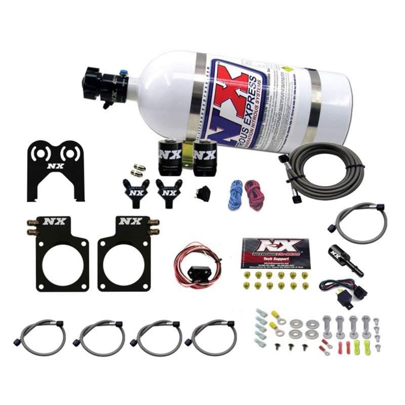 Nitrous Express Nissan GT-R Nitrous Plate Kit (35-300HP) w/10lb Bottle Nitrous Systems Nitrous Express