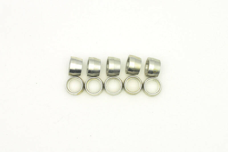 DeatschWerks Replacement PTFE Hose End Olive Insert 6AN (Pack of 10) Fittings DeatschWerks