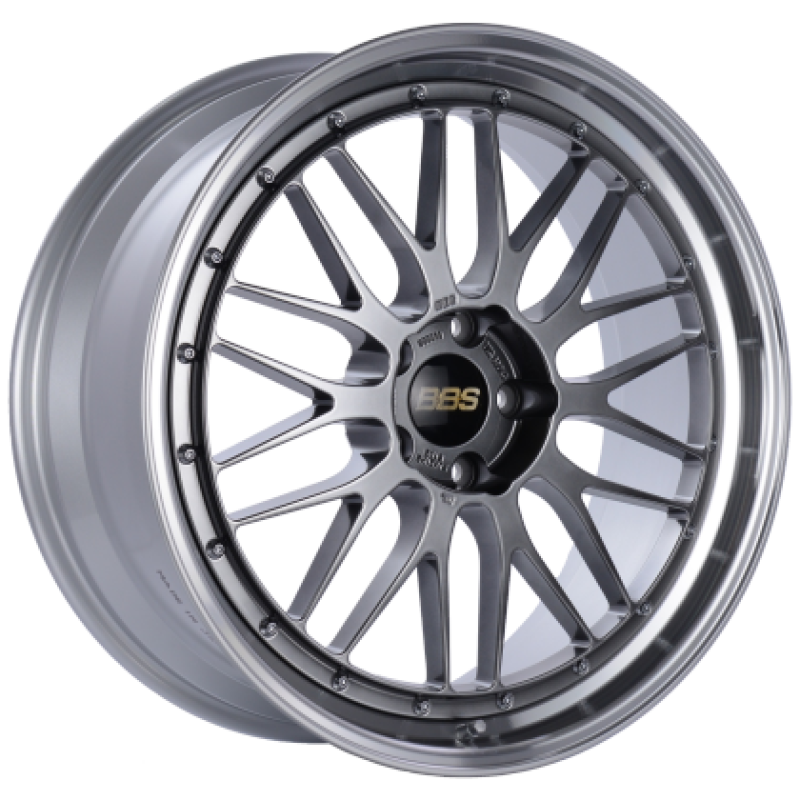 BBS LM 19x10 5x120 ET37 Diamond Black Center / Diamond Cut Lip Wheel -82mm PFS/Clip Required Wheels - Forged BBS