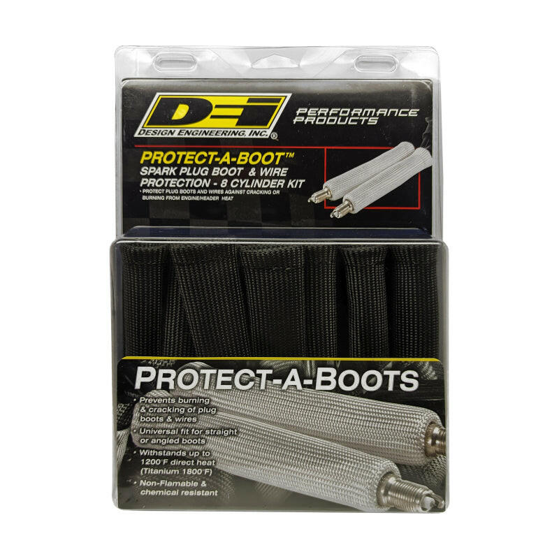 DEI Protect-A-Boot - 6in - 8-pack - Black Thermal Sleeves DEI