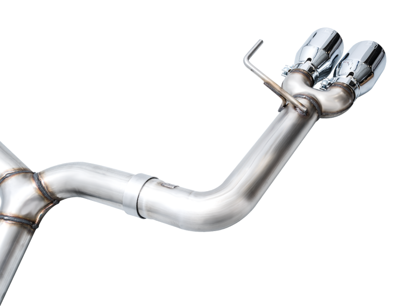 AWE Tuning 2022+ VB Subaru WRX Track Edition Exhaust - Chrome Silver Tips Catback AWE Tuning