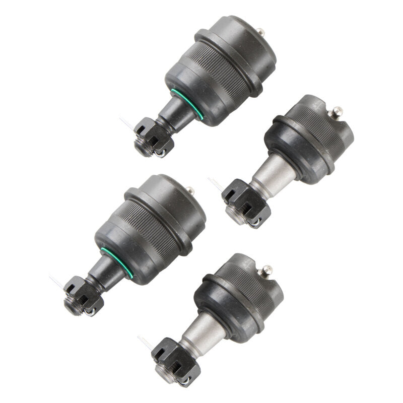 Synergy Jeep JK/WJ HD Knurled Front Ball Joint Set Dana 30/44 (w/2 Uppers + 2 Lowers) Ball Joints Synergy Mfg