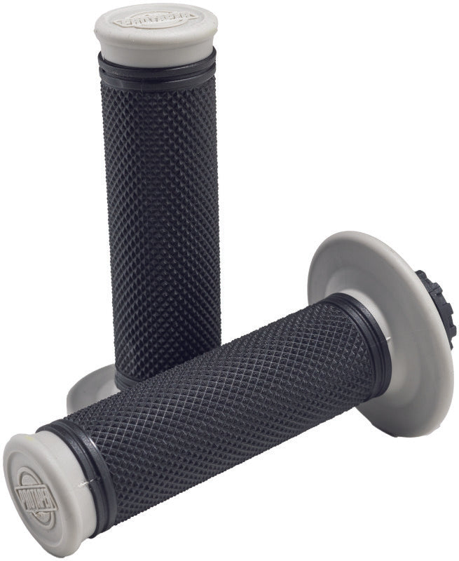 ProTaper Pro Series Clamp On Full Diamond Gray/Black Grips ProTaper