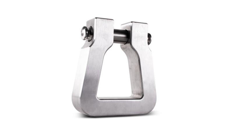 Body Armor 4x4 Mega D-Ring Machined Silver Single Tow Hooks Body Armor 4x4