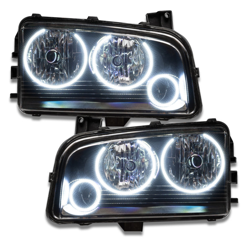 Oracle 05-10 Dodge Charger SMD HL (Non-HID) - Triple Halo - White Headlights ORACLE Lighting