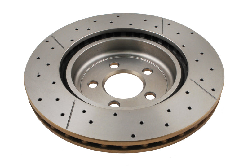 DBA 09-20 Dodge Challenger Front Drilled & Slotted Street Series Rotor Brake Rotors - Slot & Drilled DBA