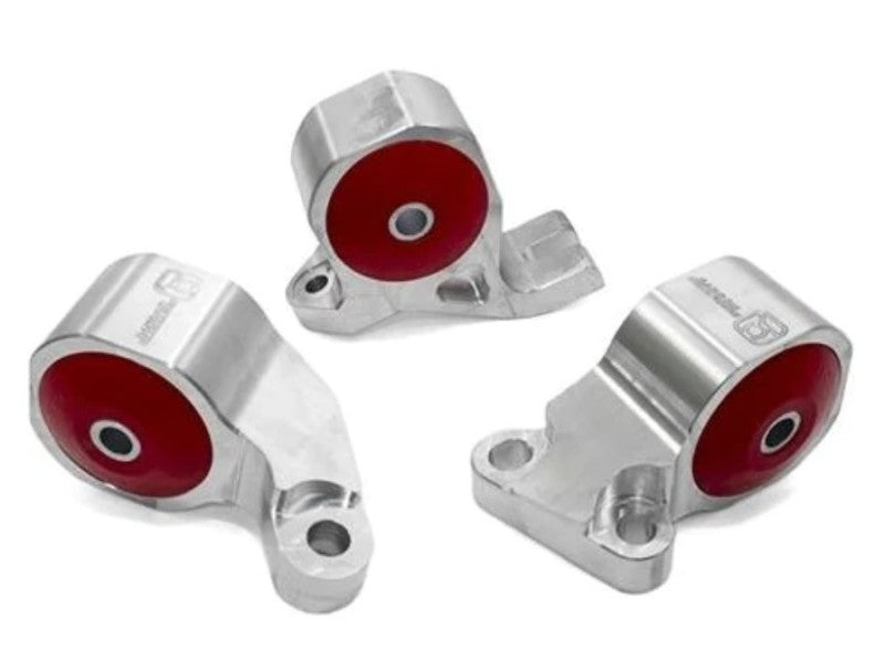 Innovative 88-91 Civic D-Series Silver Aluminum Mounts 60A Bushings (Cable) Engine Mounts Innovative Mounts