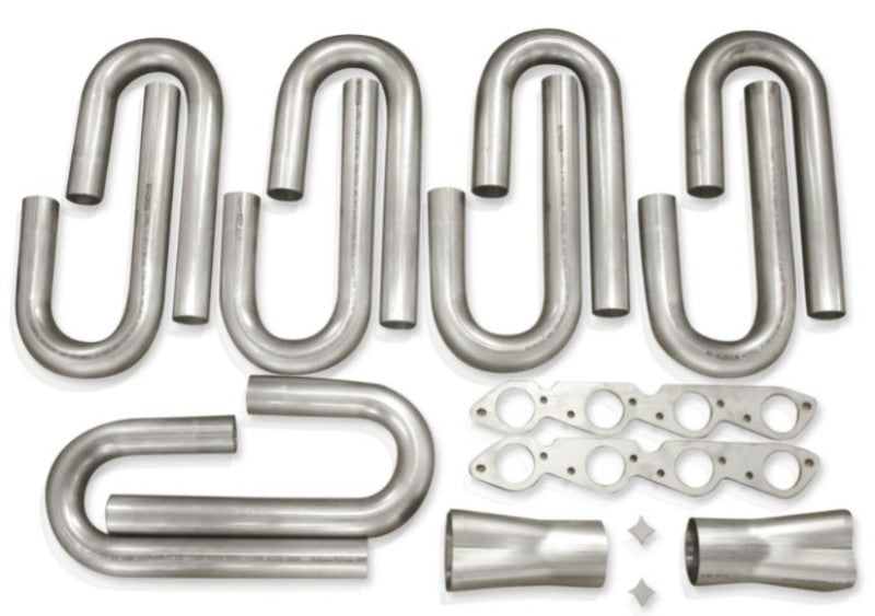 Stainless Works 1 3/4in LS Header Builder Kit Steel Tubing Stainless Works