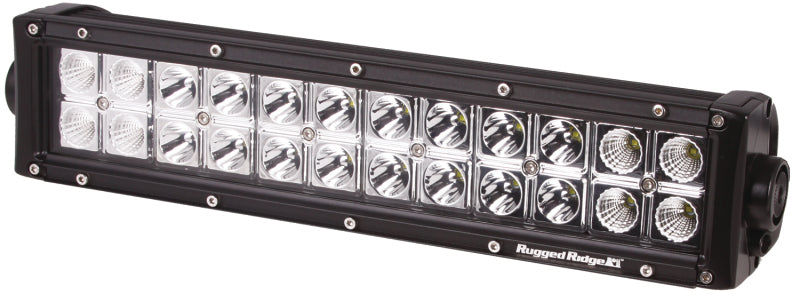 Rugged Ridge 13.5 Inch Combo Flood/Driving LED Light Bar 72 W Light Strip LED Rugged Ridge