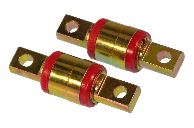 Prothane 90-97 Honda Accord Rear Upper Control Arm Bushings - Red Bushing Kits Prothane