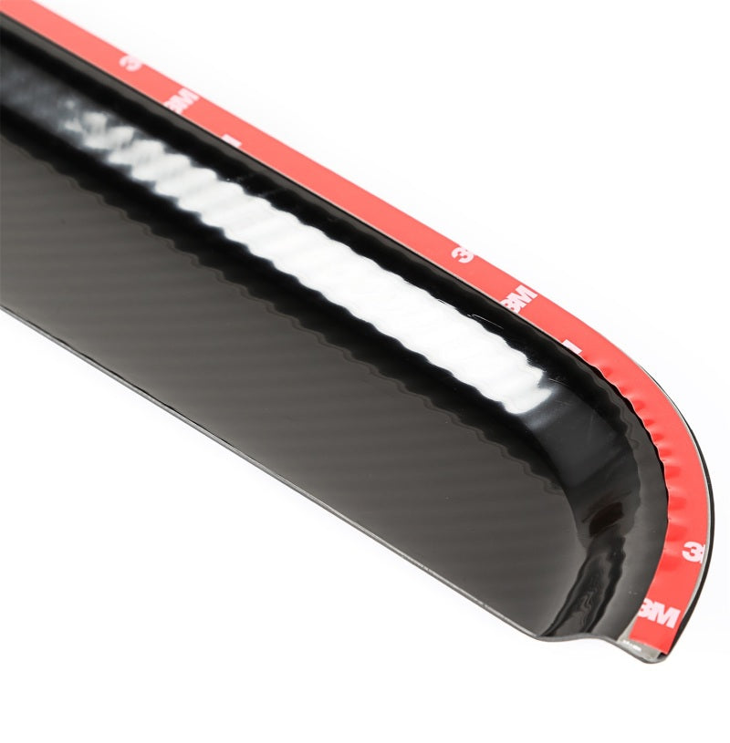 Rugged Ridge Window Visors Carbon Fiber 4Door 07-18 Jeep Wrangler Wind Deflectors Rugged Ridge