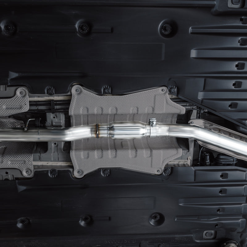 AWE Tuning 22+ Honda Civic Si/Acura Integra Touring Edition Catback Exhaust - Dual Chrome Silver Tip Catback AWE Tuning