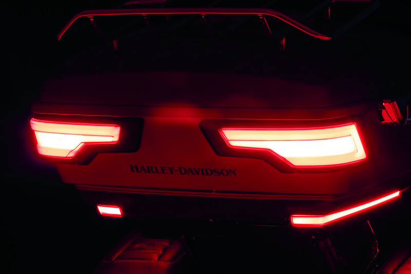 Kuryakyn Tracer Tour Pak Rear Lights Black Smoke Lens Tail Lights Kuryakyn