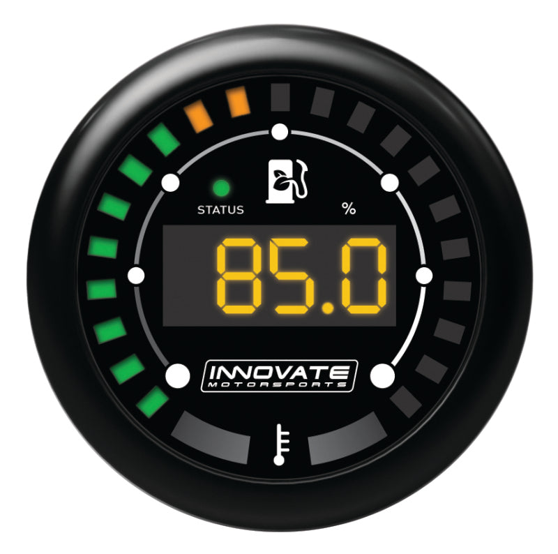 Innovate MTX-D Ethanol Content & Fuel Temp Gauge Kit (SENSOR NOT INCLUDED) Gauges Innovate Motorsports