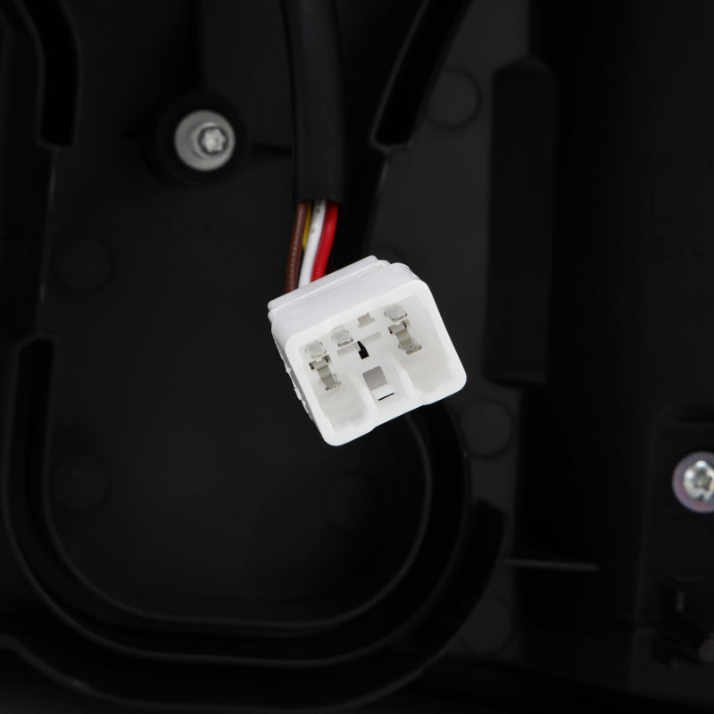 AlphaRex 03-09 Toyota 4Runner LUXX-Series LED Tail Lights- Black Tail Lights AlphaRex