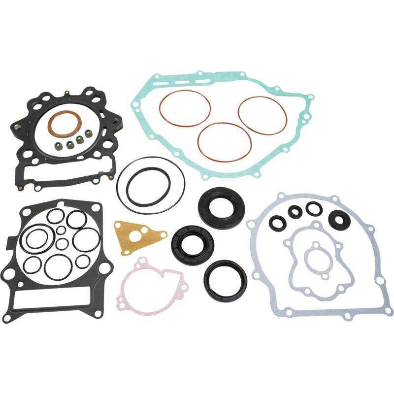 Vertex Gaskets 19-23 Yamaha Kodiak 700 4WD Complete Gasket Kit w/ Oil Seals Engine Hardware Vertex Pistons