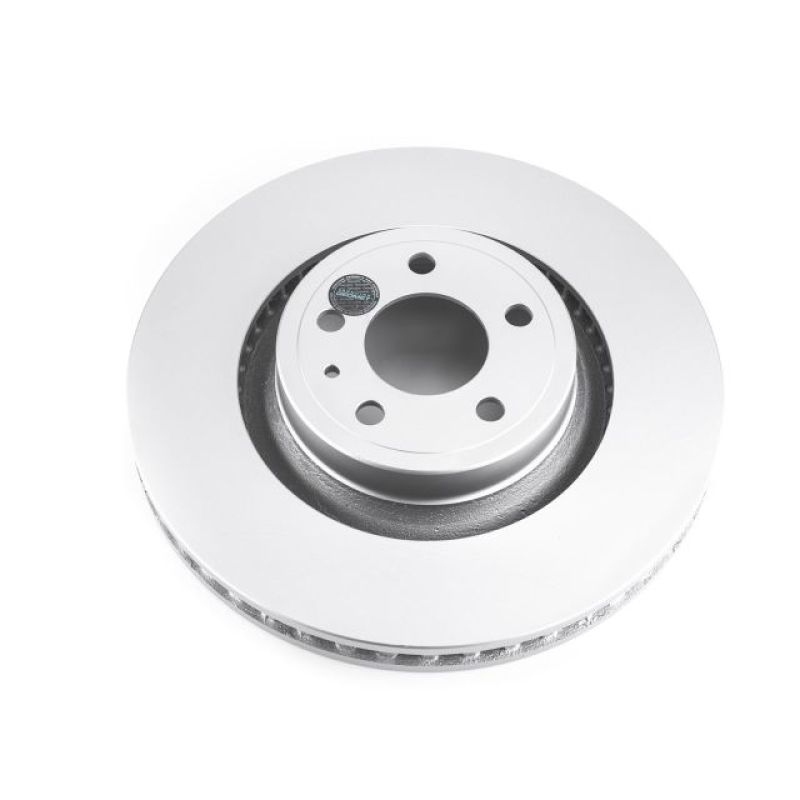Power Stop 15-18 Ford Mustang Front Evolution Geomet Coated Rotor Brake Rotors - OE - Cryo PowerStop