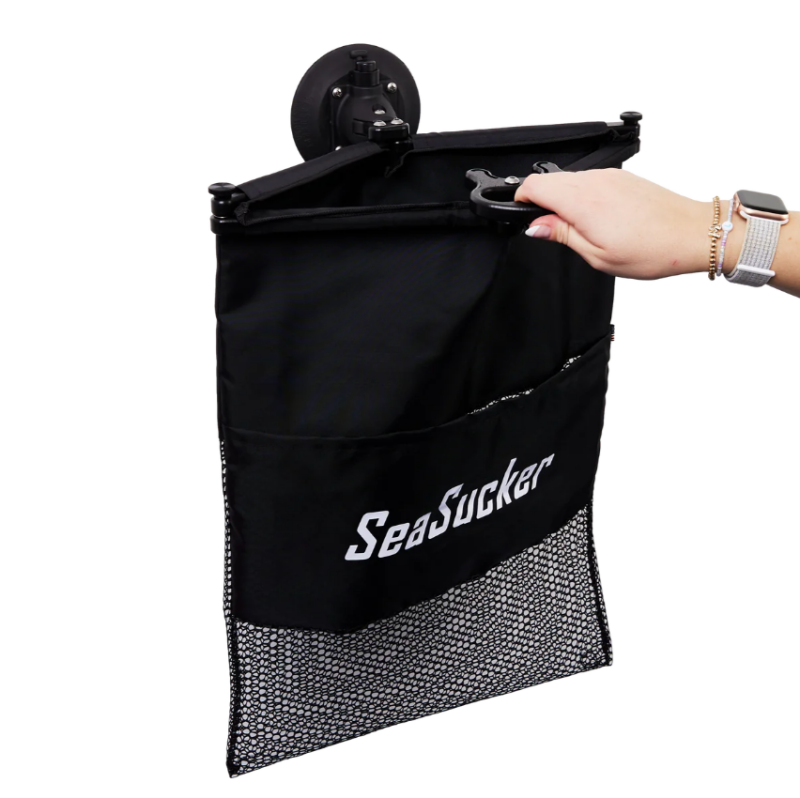 SeaSucker Basking Bag w/Standard Bag - Black Mounts - Hooks/Handles/Utility SeaSucker