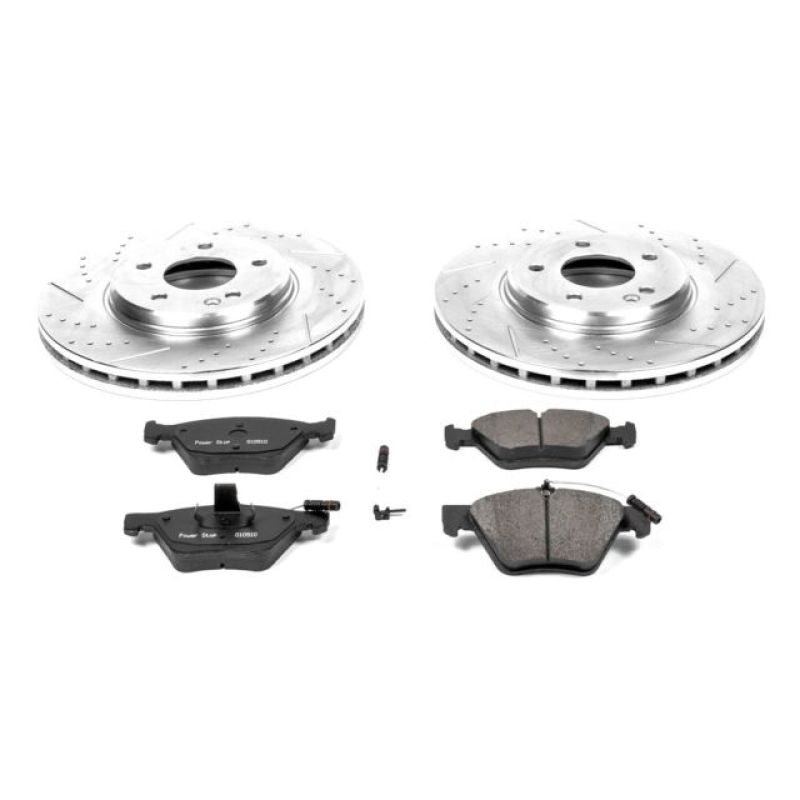 Power Stop 98-02 Mercedes-Benz CLK320 Front Z23 Evolution Sport Brake Kit Brake Kits - Performance D&S PowerStop