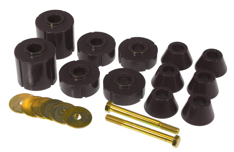 Prothane 73-80 GM Body Mount 12 Bushing Kit - Black Bushing Kits Prothane