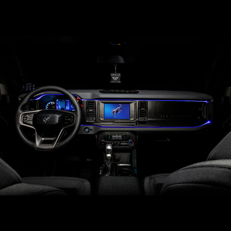 Oracle Lighting Ford Bronco ColorSHIFT Fiber Optic LED Interior Kit Light Strip LED ORACLE Lighting