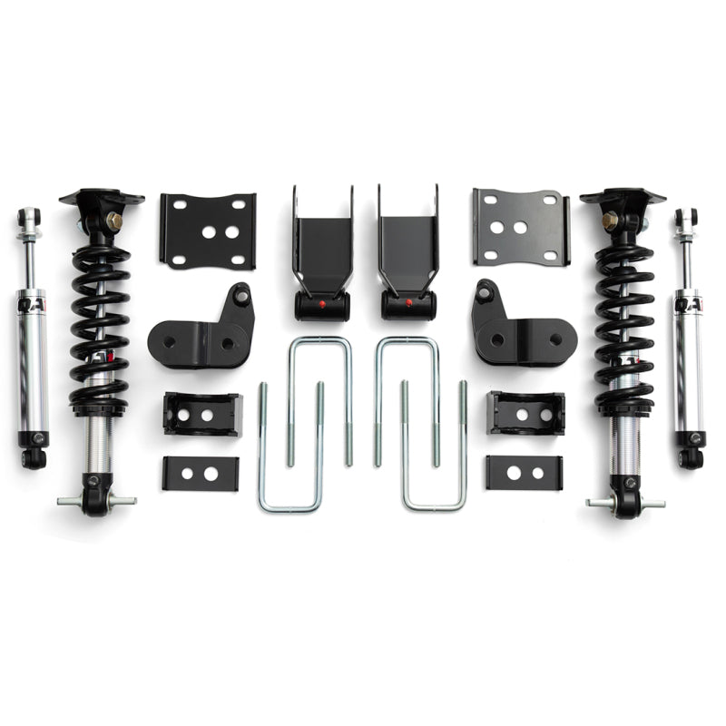 QA1 21-25 Ford F150 4WD Single Adjustable Lowering Kit (3.5in-5.5in) Lowering Kits QA1