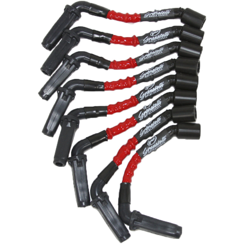 Granatelli 99-23 GM LS2/LS3/LSA/LS7/LS9 Hi-Perf Coil-Near-Plug Wire Conn Kit w/Red Jacket Spark Plug Wire Sets Granatelli Motor Sports