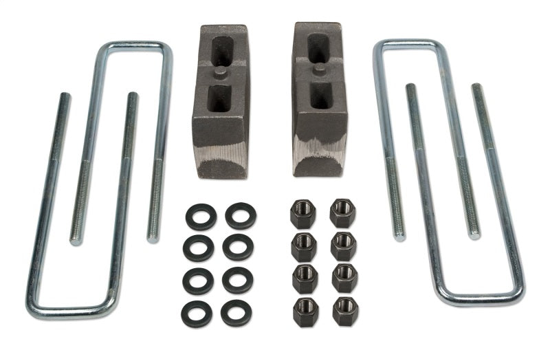 Tuff Country 01-10 Chevy Silverado 2500HD 4wd 4in Rear Block & U-Bolt Kit Lift Kits Tuff Country