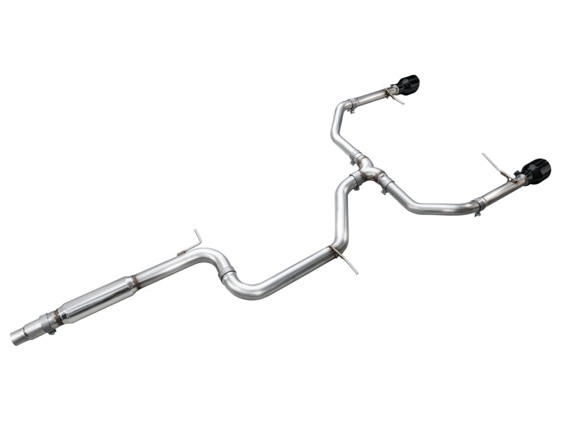 AWE Tuning 22-25 Volkswagen Jetta GLI Track Edition Exhaust - Diamond Black Tips Catback AWE Tuning