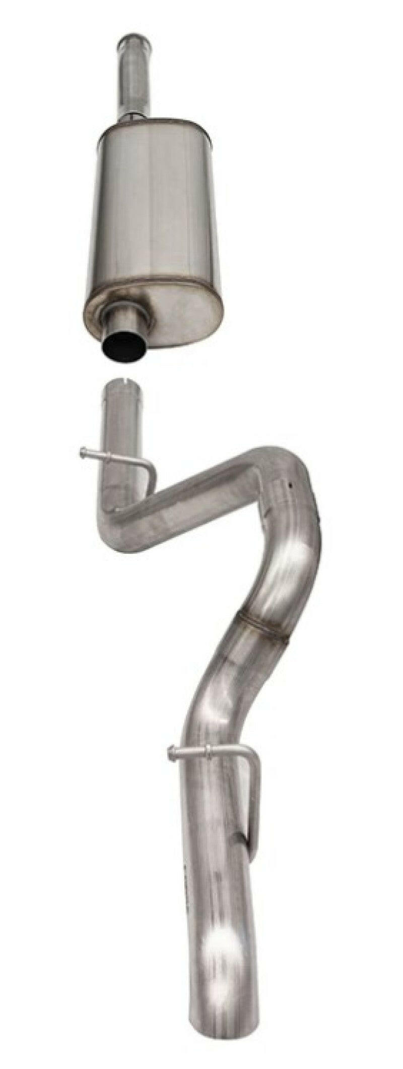 Corsa 2018-2025 Jeep Wrangler JLU 3.6L Sport 2.75in Cat-Back Exhaust w/ Turn Down Tip Catback CORSA Performance