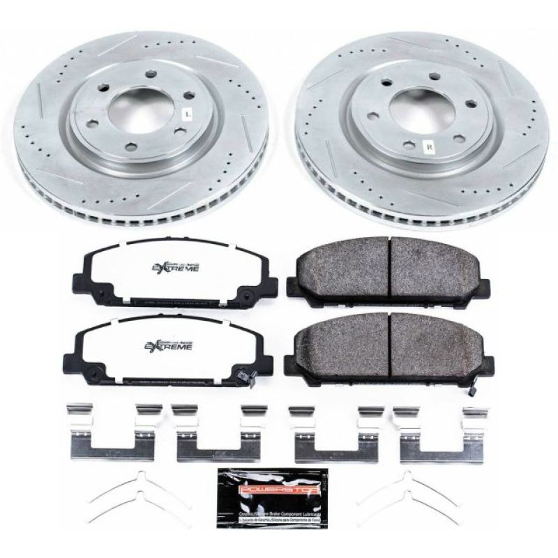 Power Stop 11-13 Infiniti QX56 Front Z36 Truck & Tow Brake Kit Brake Kits - Performance D&S PowerStop