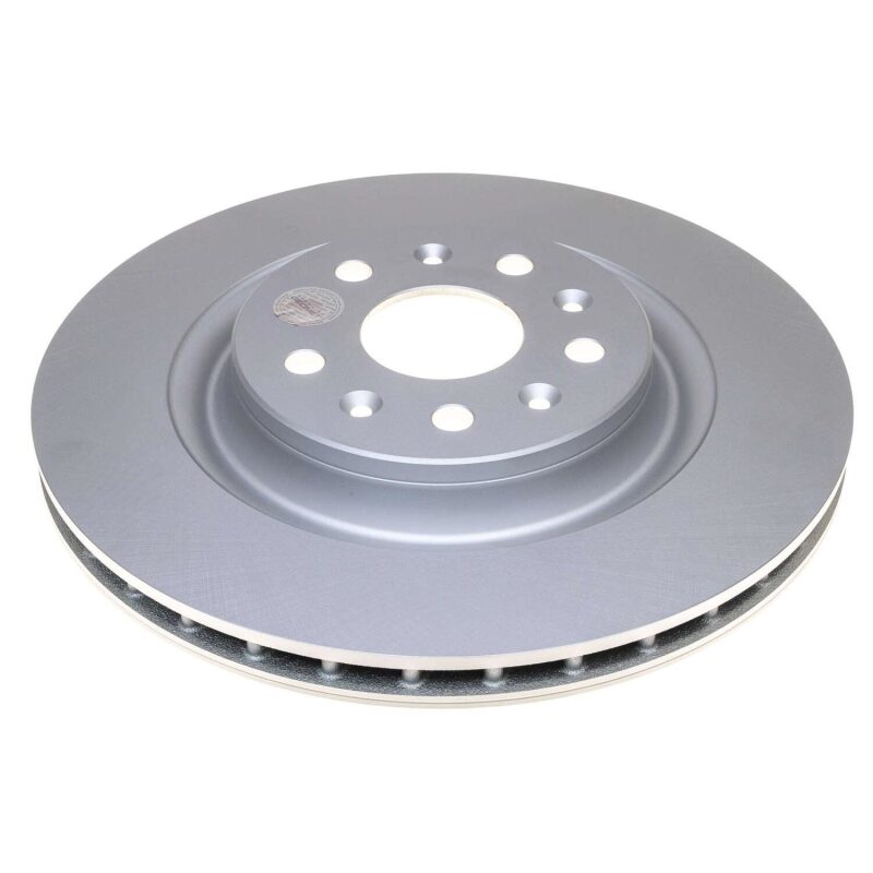 Power Stop 20-21 Chevrolet Corvette Rear Evolution Coated Rotor Brake Rotors - OE - Cryo PowerStop