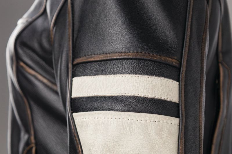 Kuryakyn Leather By River Road Dame Vintage Leather Jacket Black Womens - Small Jackets - Leather Kuryakyn