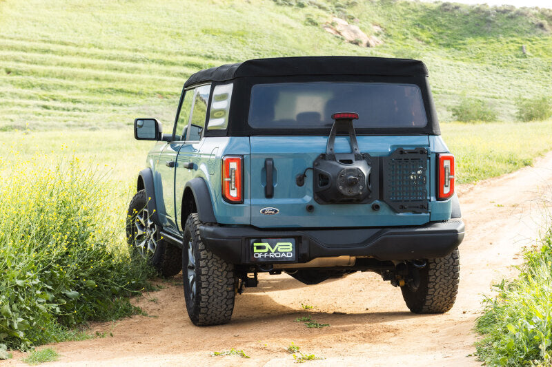 DV8 Offroad 2021-2025 Ford Bronco Tailgate Reinforcement Molle Panel Exterior Trim DV8 Offroad