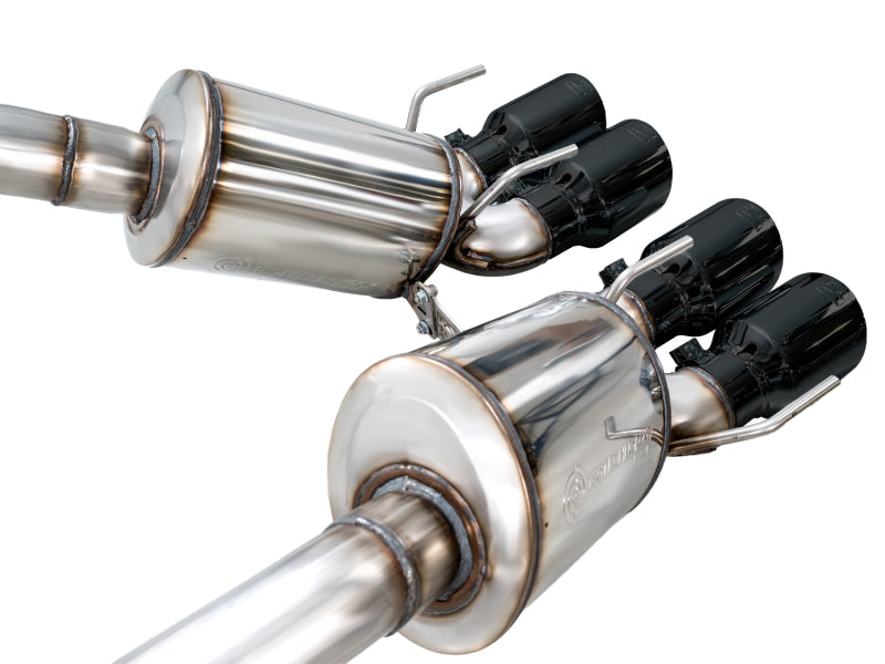 AWE Tuning C6 Chevrolet Corvette Z06/ZR1 Touring Edition Axle-Back Exhaust w/ Diamond Black Tips Axle Back AWE Tuning