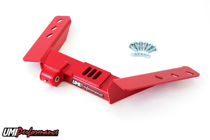 UMI Performance 82-92 GM F-Body TH400 Tunnel Brace Front Mount- Red Suspension Arms & Components UMI Performance