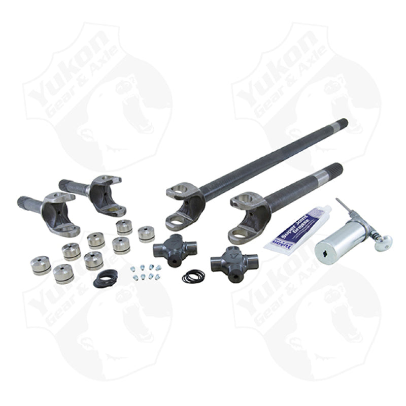 Yukon Gear Front 4340 Chrome-Moly Replacement Axle Kit For 80-92 Wagoneer / Dana 44 Axles Yukon Gear & Axle