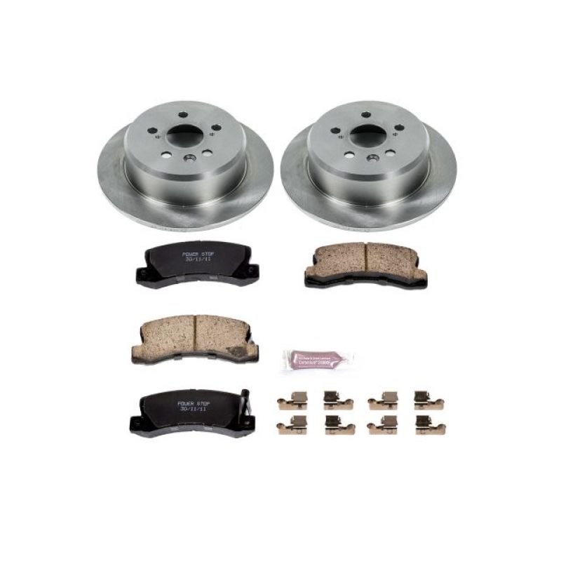 Power Stop 95-99 Toyota Celica Rear Autospecialty Brake Kit Brake Kits - OE PowerStop