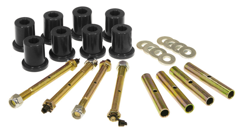 Prothane 76-86 Jeep CJ5/7/8 Rear Shackle Bushings - Black Bushing Kits Prothane