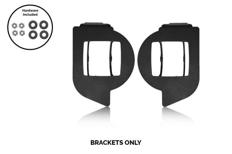 Cali Raised 14-24 Toyota 4Runner Led Fog Light Pod Replacements Brackets Kit - Brackets Only Light Bars & Cubes Cali Raised LED