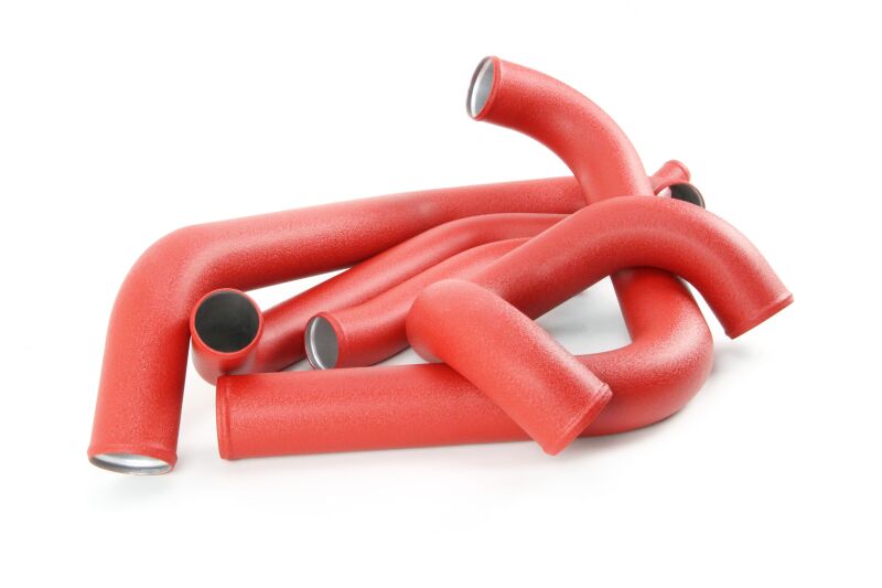 PERRIN 15-21 Subaru STI Front Mount Intercooler Boost Tube Kit - Red Intercooler Pipe Kits Perrin Performance