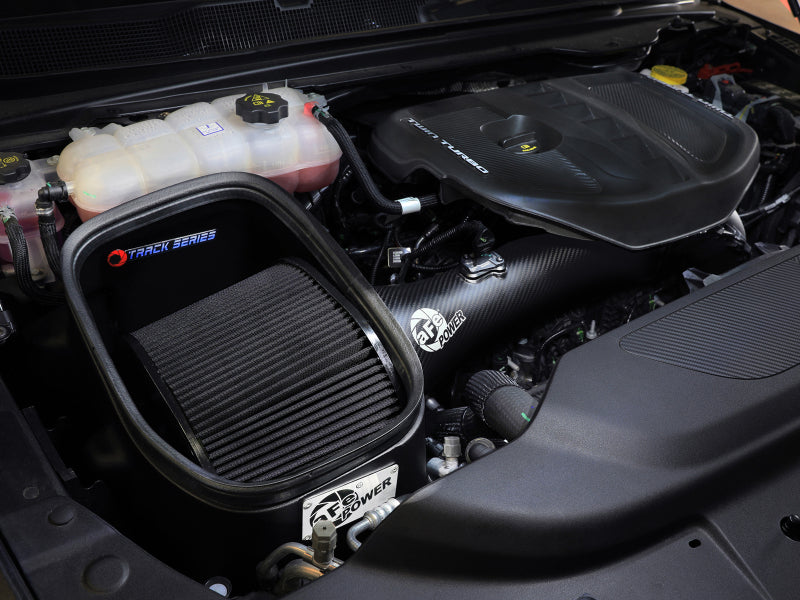 aFe 2025+ Dodge Ram 1500 RHO Track Series Carbon Fiber Cold Air Intake System w/ Blk Pro 5R Filter Cold Air Intakes aFe