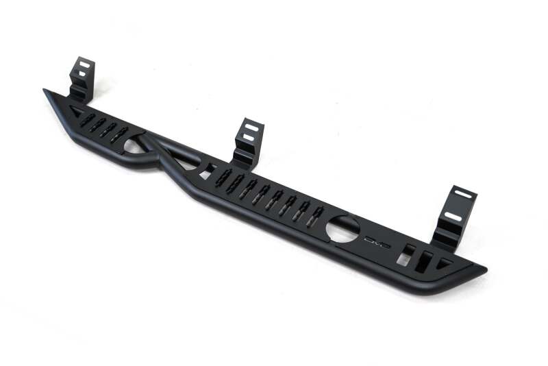 DV8 Offroad 24-25 Toyota Land Cruiser OE Plus Side Steps - Black Steel Side Steps DV8 Offroad
