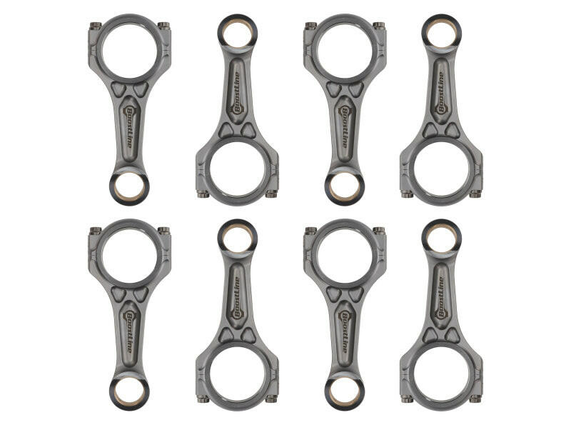 BoostLine 01-10 (11-12 LML) GM Duramax 6.6L Diesel 6.418in Connecting Rod Kit Tapered Pin End Connecting Rods - 8Cyl BoostLine