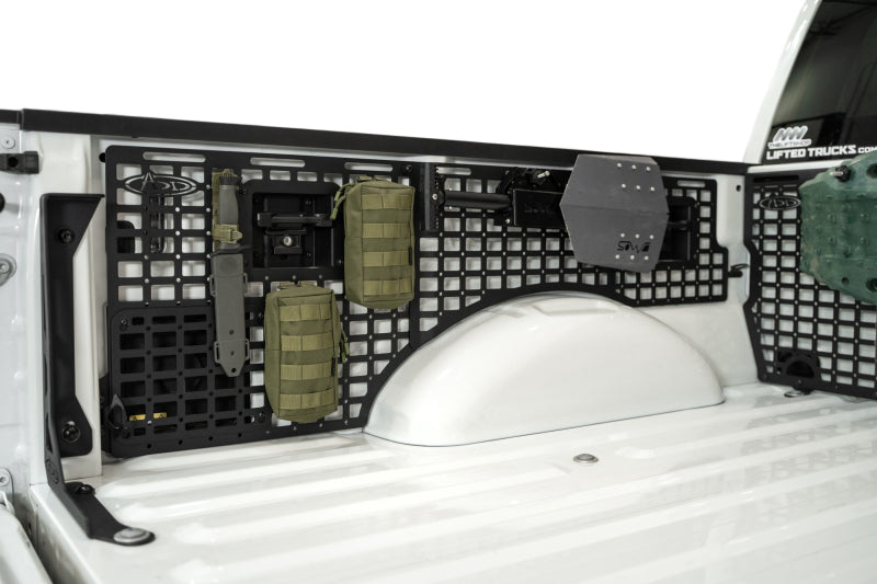 ADD 2021+ Ford F150 Raptor 66in Bed Side Molle Panels - Driver Front Exterior Trim Addictive Desert Designs
