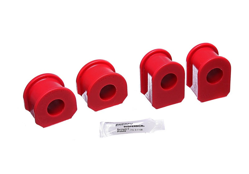 Energy Suspension 1in Bronco S/B Set - Red Bushing Kits Energy Suspension
