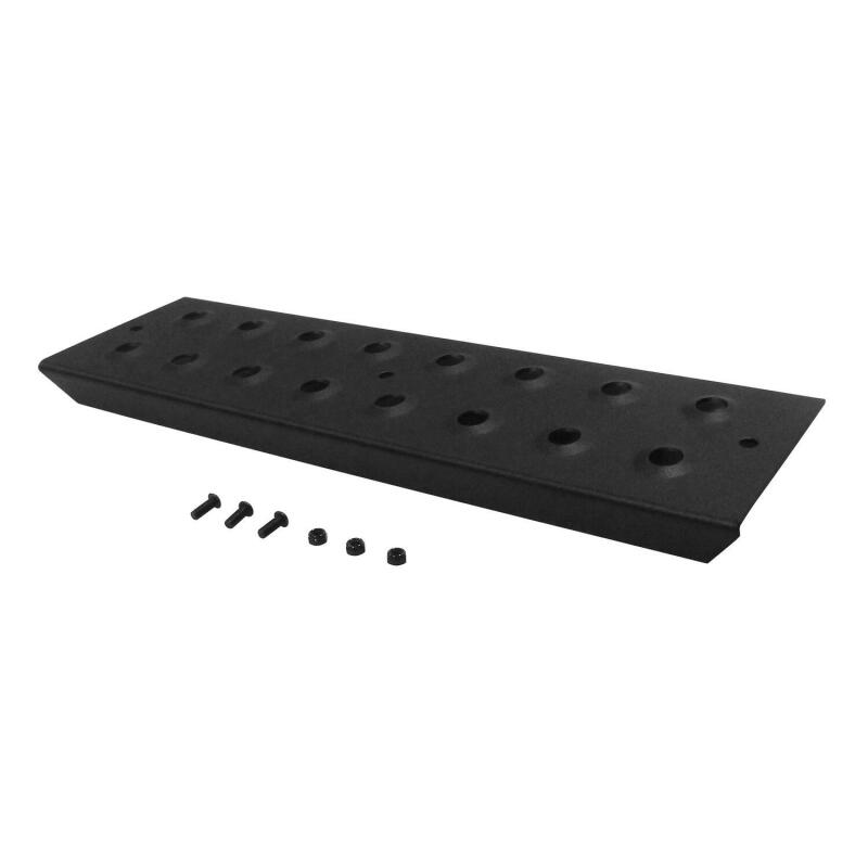 Westin Replacement service kit includes 15.5 inch die stamped step pad and fasteners - Black Hardware - Singles Westin